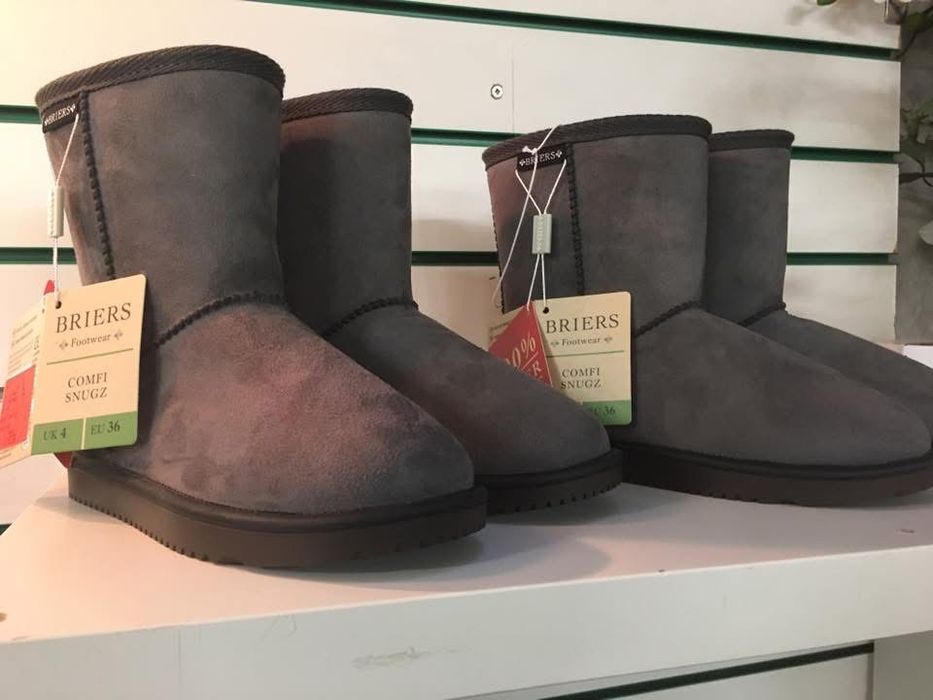 Теплы сапоги угги  briers , непромокаемыеи резиновые угги 38,5