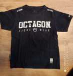 koszulka czarna octagon rozmiar L