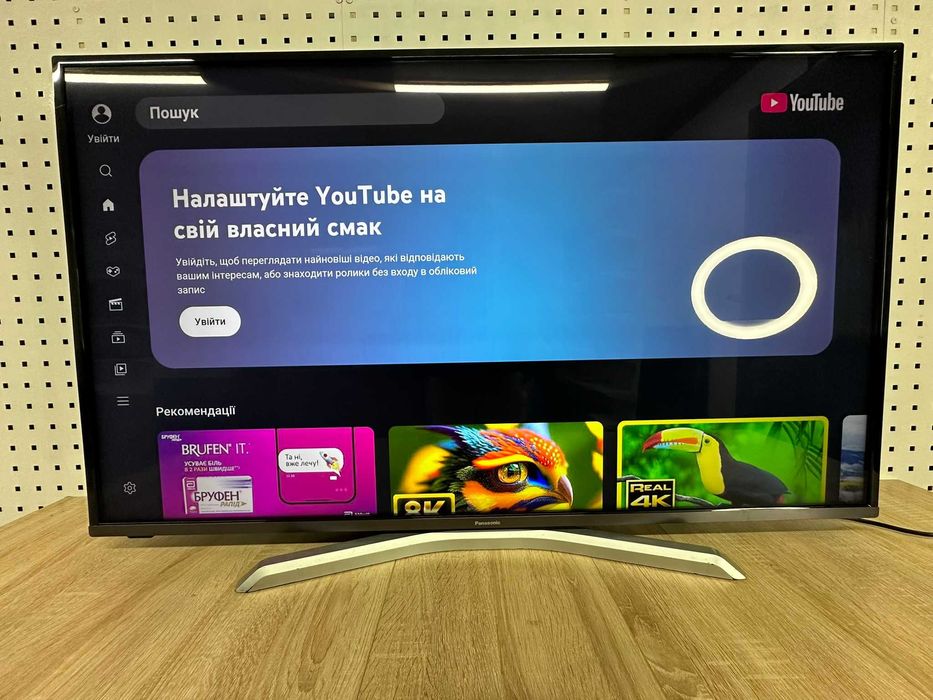 Телевізор Panasonic 50 дюймів, 4к. Телевизор Panasonic 50 дюймов, 4к.