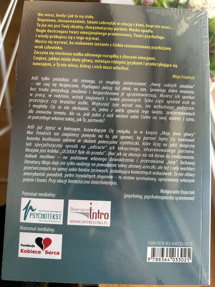 Moje dwie głowy, Maja Friedrich