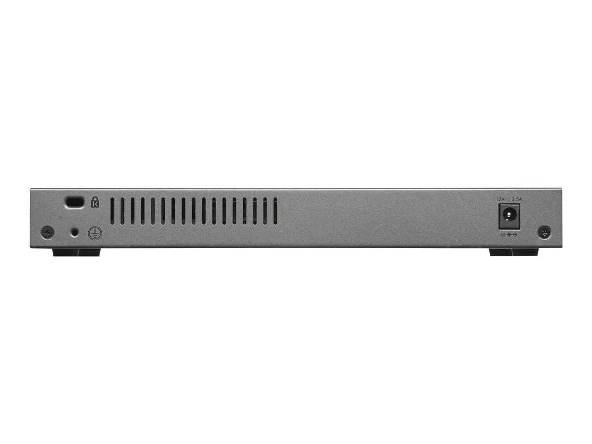 Switch NETGEAR GS110EMX | 8x 1G + 2x 10G/Multi-Gig | Garantia