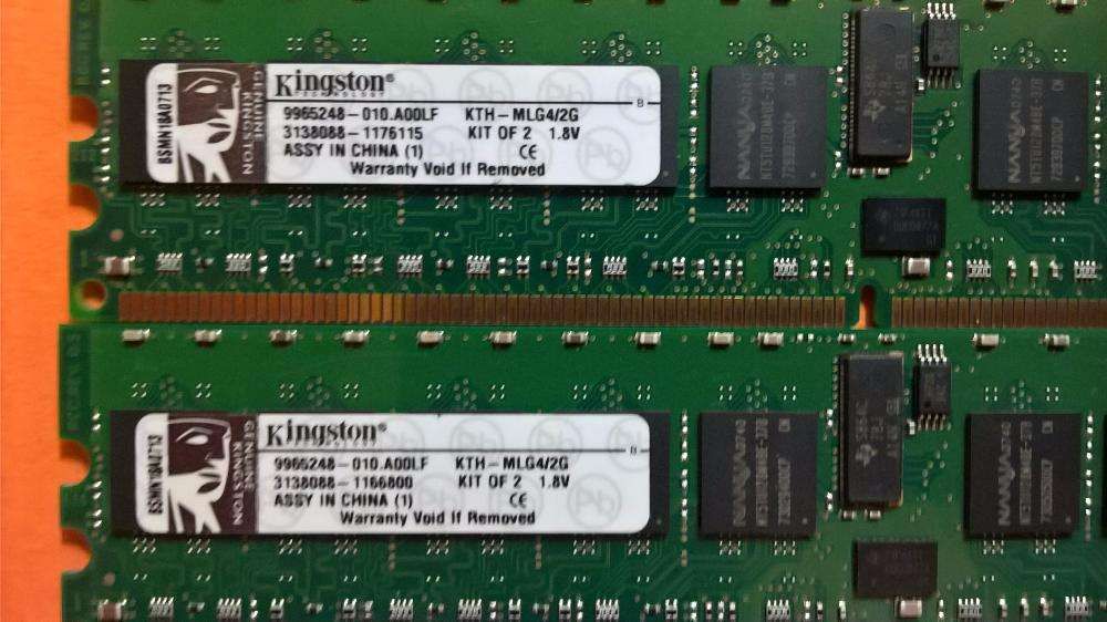 Kingston Memoria de Servidor 1Gb Ddr2 a 3200R (400Mhz) - Valor Unit.