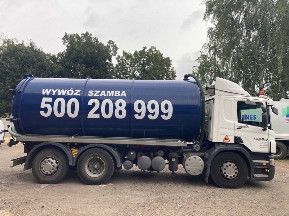 Wywóz szamba oczyszczalni pompowanie ścieków Ruda Śl. Zabrze Gliwice