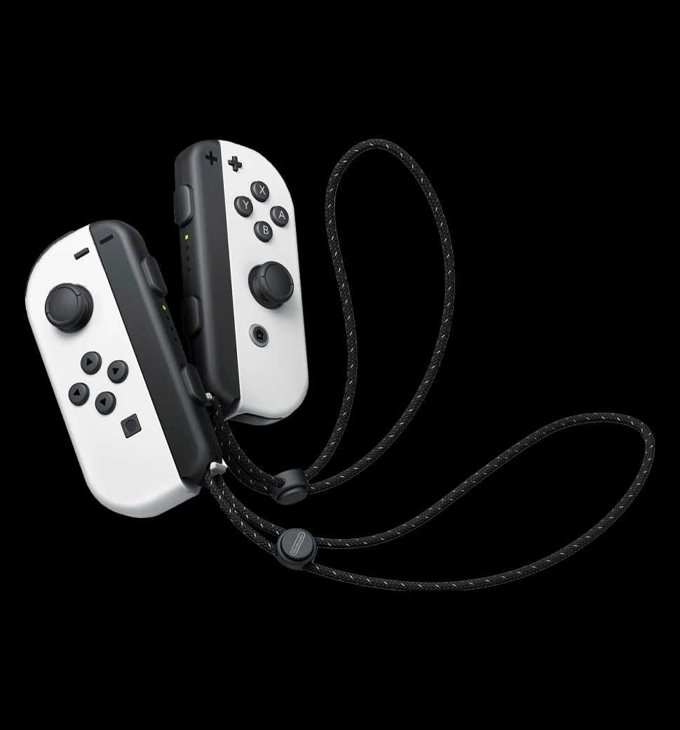 Портативна ігрова приставка Nintendo Switch OLED with White Joy-Con