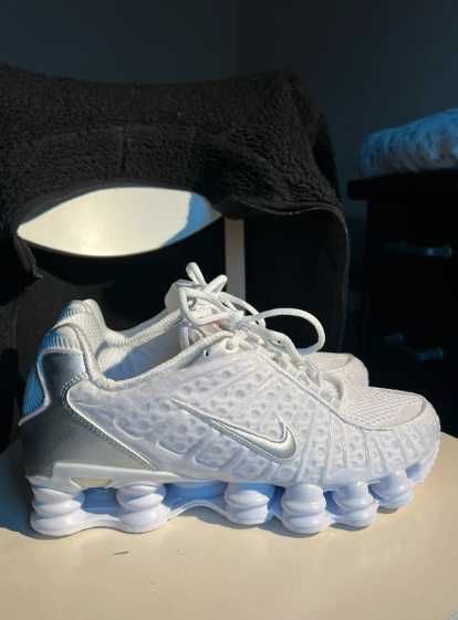 Buty damskie Trampk Nike_Shox_TL_White R. 44