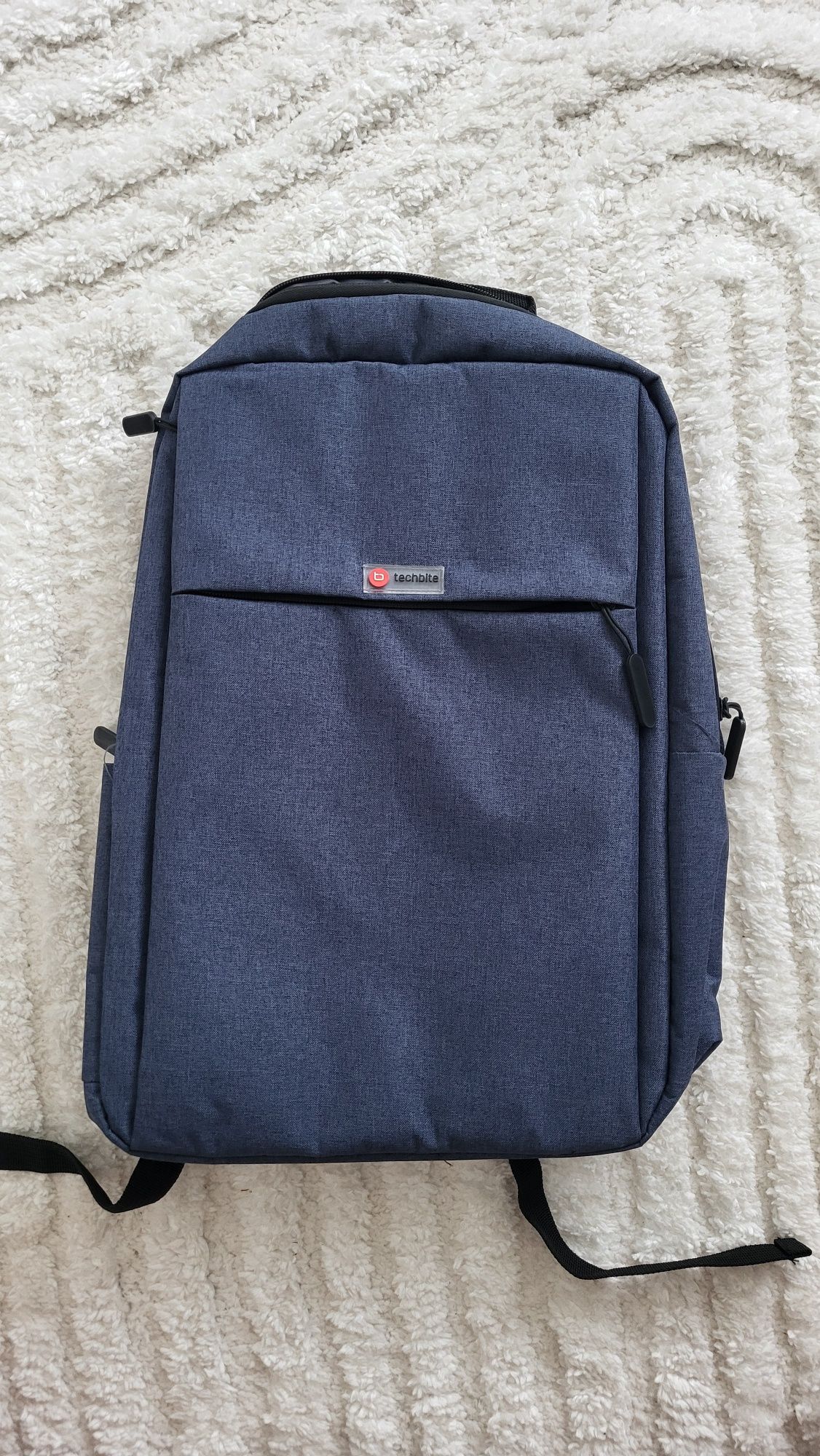 Plecak Techbite na laptopa niebieski a'la jeans