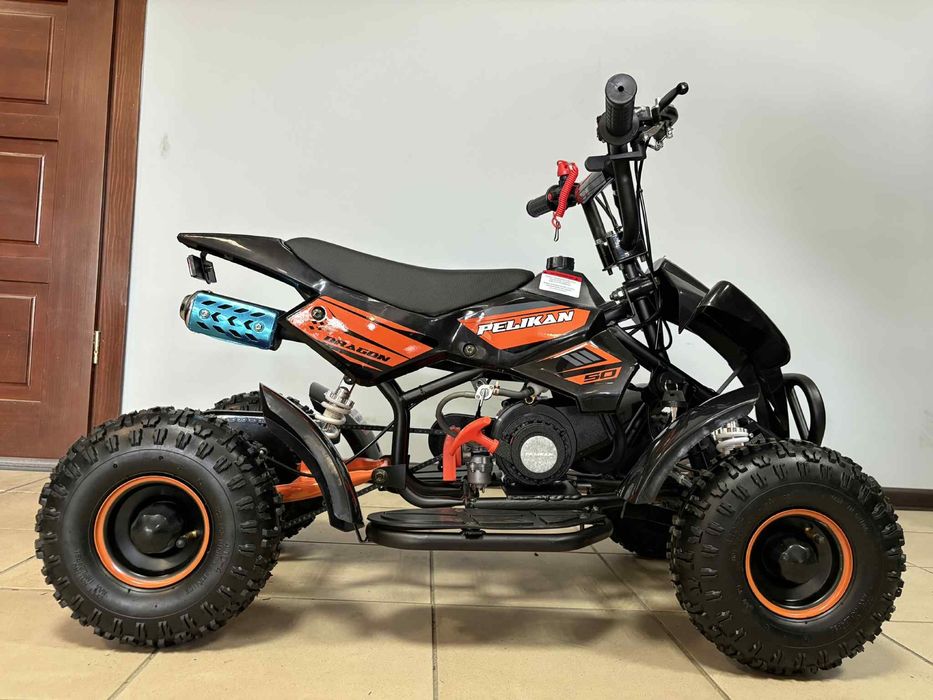 MINI QUAD 50 Dla dzieci Pelikan Dragon M4 Dostawa Regulacja Prędkości