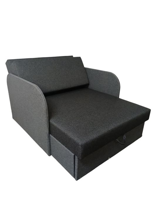 Łóżko fotelik z funkcja spania i pojemnikiem na pośćiel HIT!