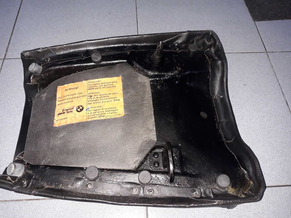 Assento monolugar original BMW p/R45-R65