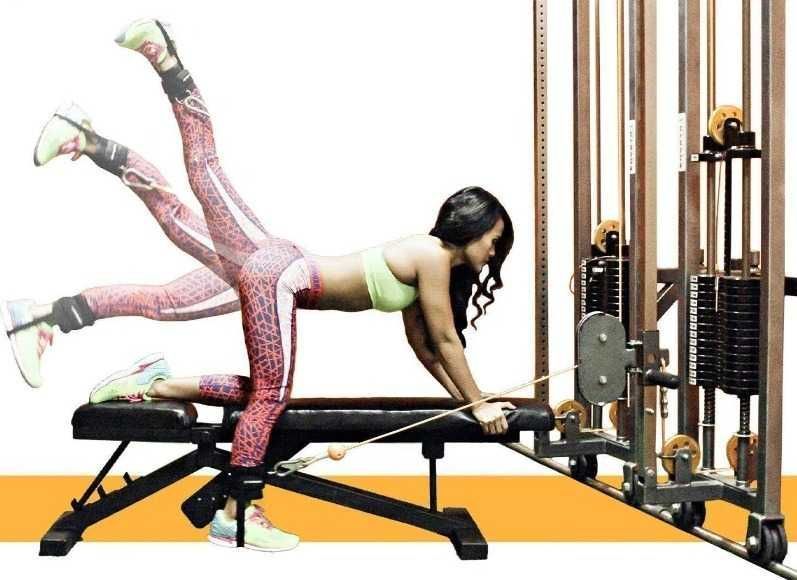 Opaska treningowa na kostkę do atlasu wyciąg 1szt z zabezpieczeniem BS