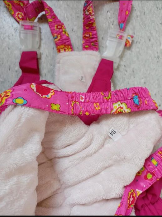 Зимовий дитячий комплект для двійні 98 та 104