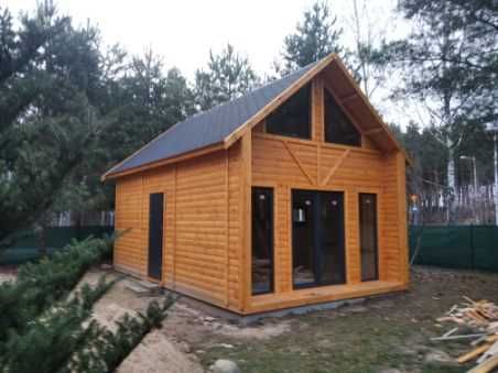 domek drewniany, dom do 35m2, domek letniskowy, ogrodowy