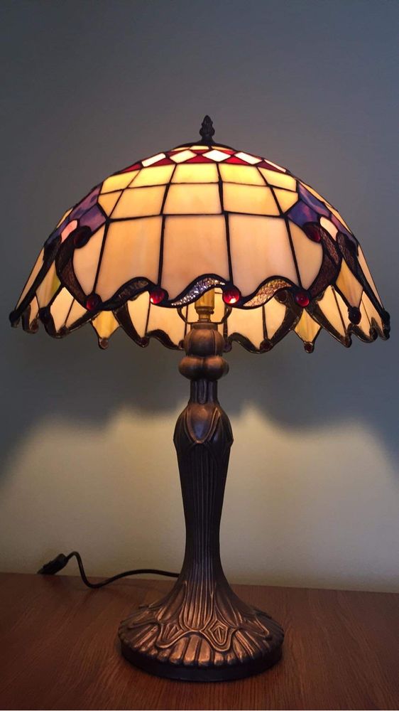 Lampa Witrażowa Tiffany