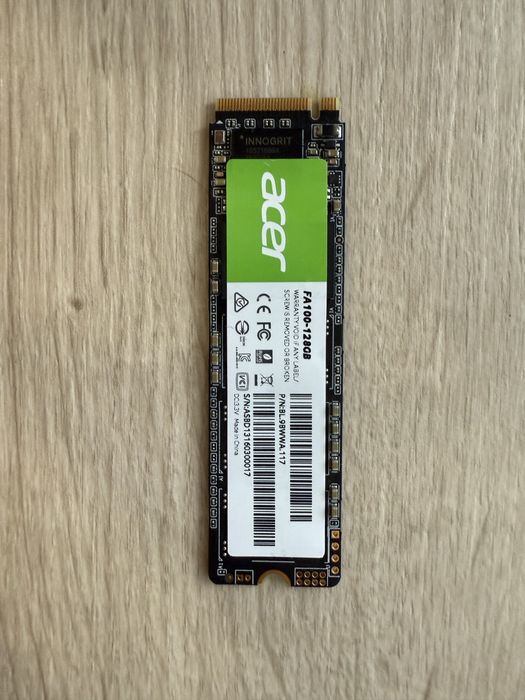 SSD-диск Acer FA100 128gb M.2