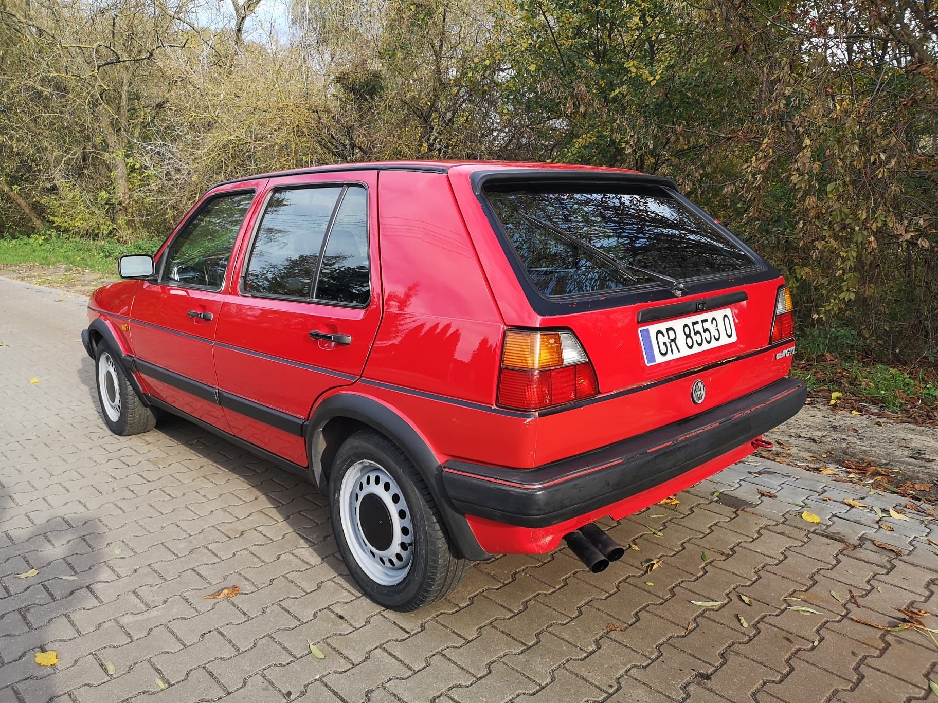 VW Golf MK2 GTI - klimatyzacja