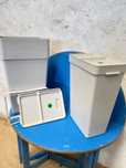 Caixotes para reciclagem ou lixo