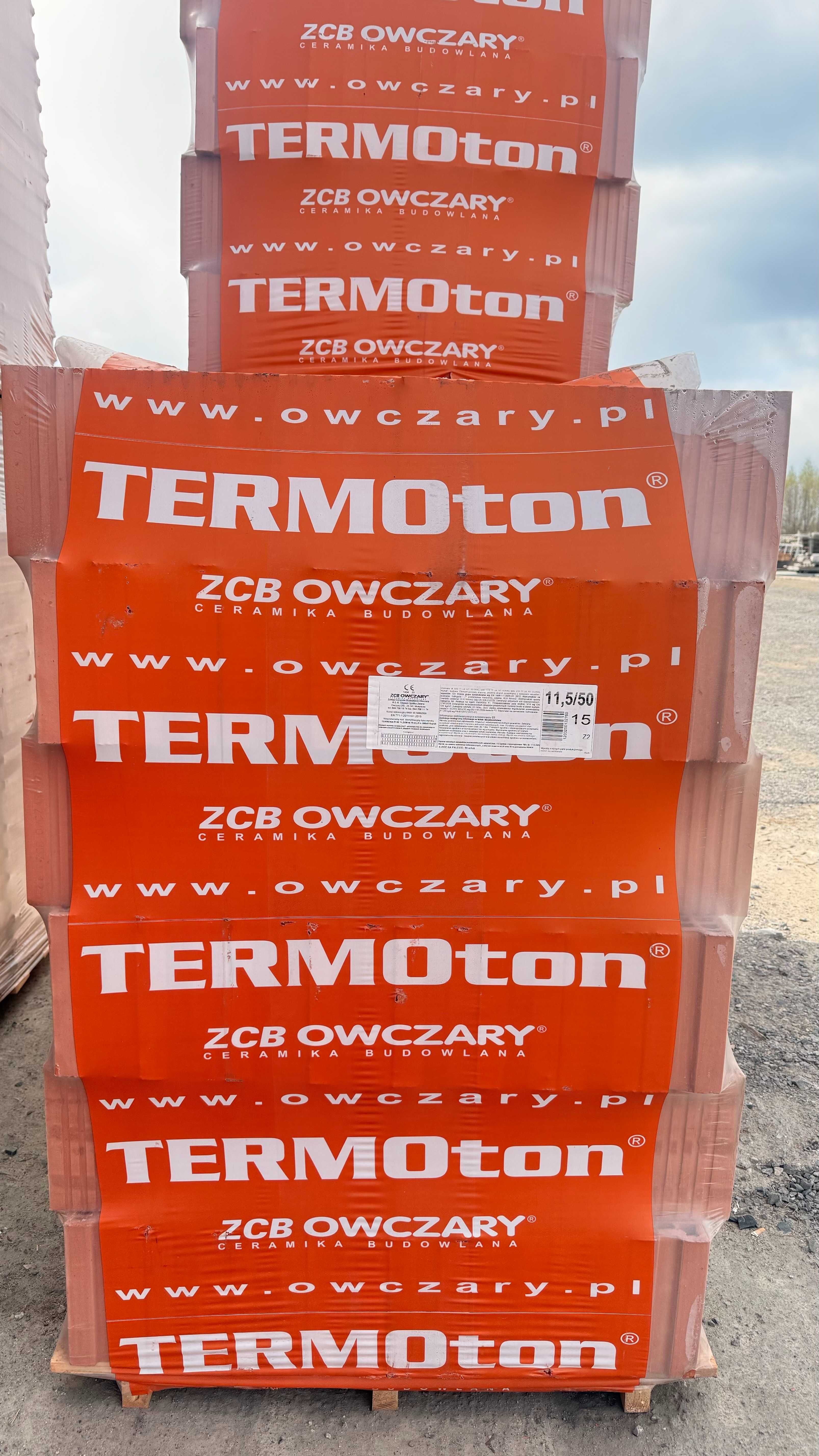 Pustak Ceramiczny TERMOTON Owczary 25 cm