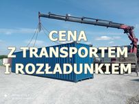 Kontener magazynowy, morski, magazyn 40HC z transportem + HDS 2021/22
