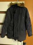 Kurtka, parka Alpha Industries N-3B granatowa, EAGLES