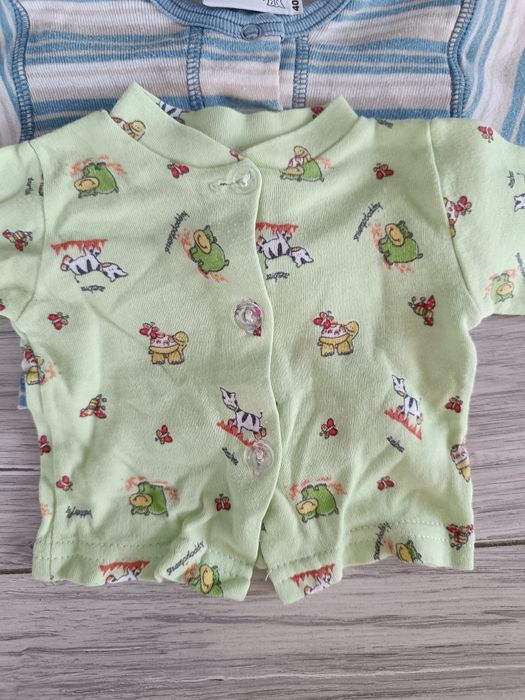 Bluzeczki niemowlęce r. 56 6 sztuk
