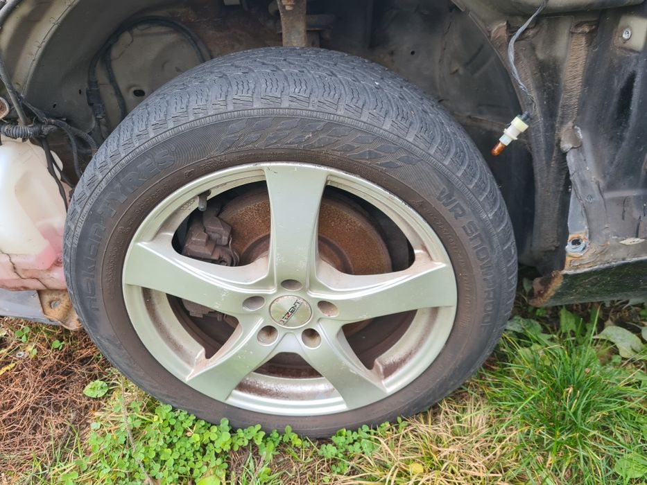 Alufelgi z oponami zimowymi 17" 5x110 Alfa romeo Giulietta,  159