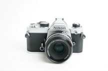Nikom FM + Lente Nikon Ais 50mm f2 como NOVA - 35mm Film Camera