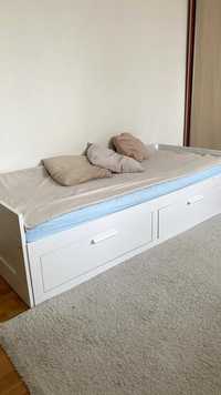 Кровать 2-х спальная IKEA с матрасом