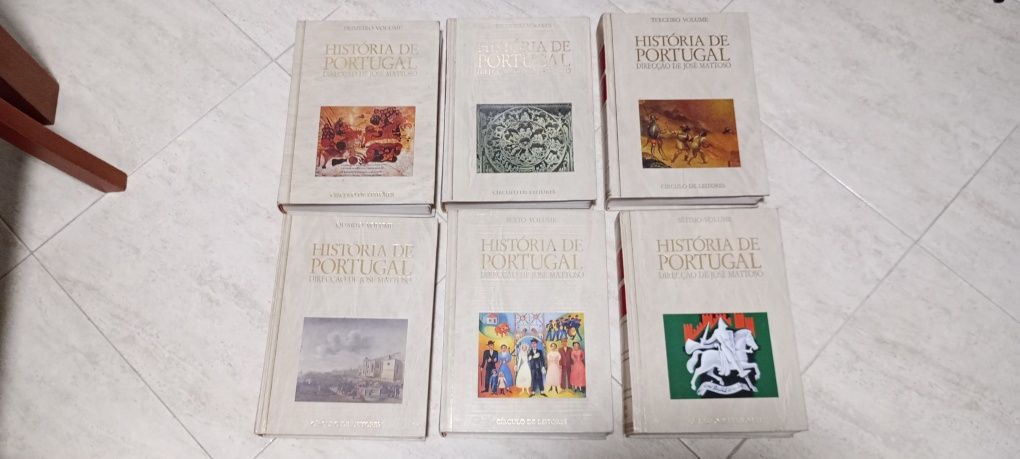 Seis volumes História de Portugal, Direção de José Matoso