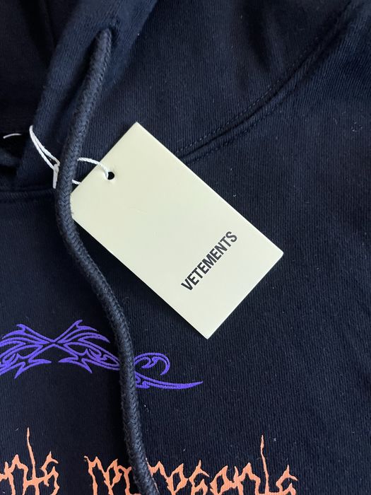 Стильне худі/толстовка (L) Vetements Vital Existence Hoodie.