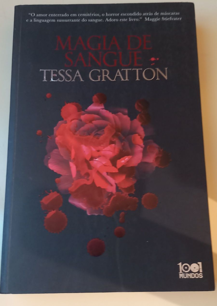 Livro "Magia de Sangue" Tessa Gratton. PORTES GRÁTIS.