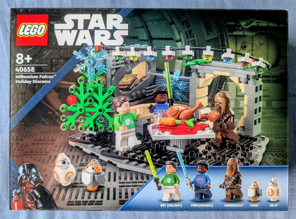 LEGO 40658 Star Wars - Świąteczna diorama z Sokołem Millennium, NOWE!