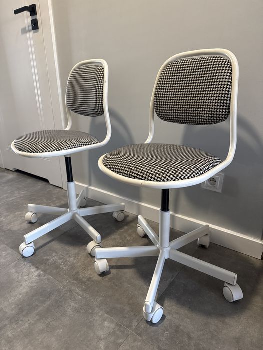 2szt fotel biurowy dzieci mlodzież ikea
