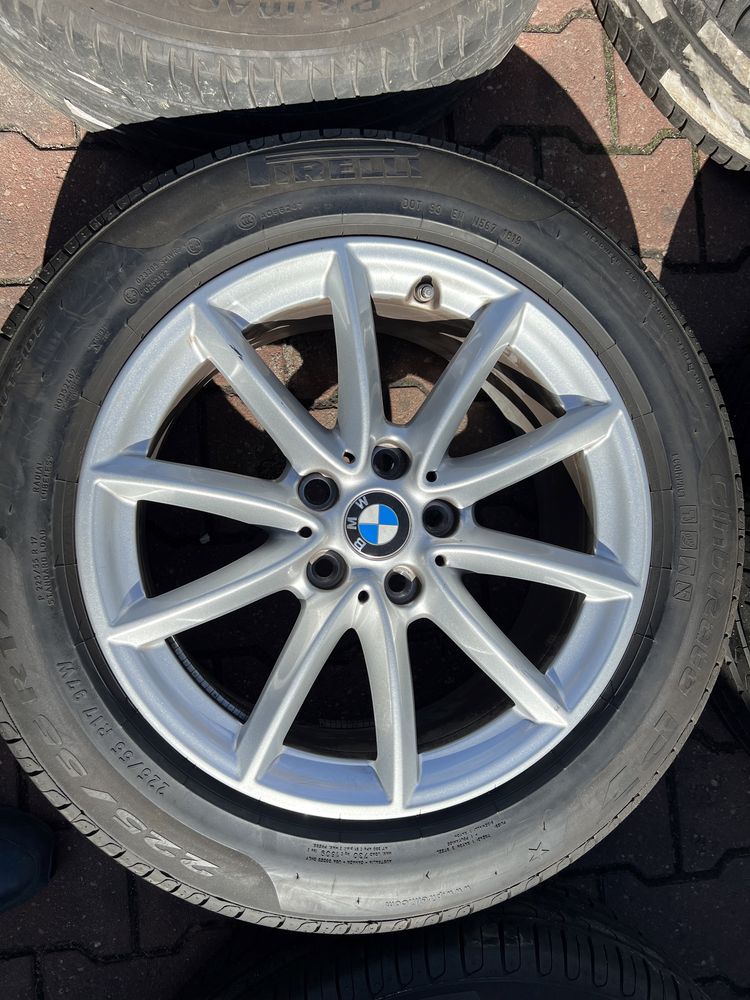 Koła letnie 17 BMW X1 X2 F48 F39 oryginał ładne TPMS RunFlat