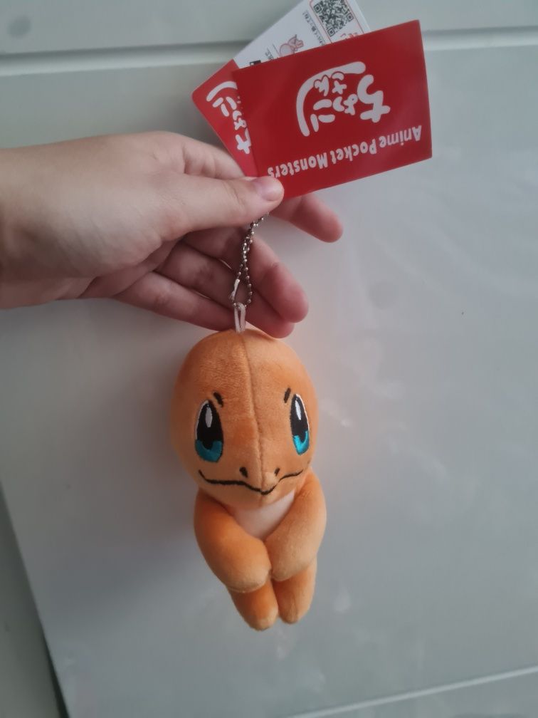 Charmander maskotka pluszak zabawka brelok pokemon pokemony go