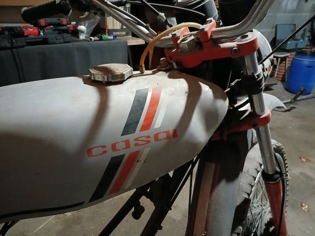 Vendo mota classica casal enduro 50