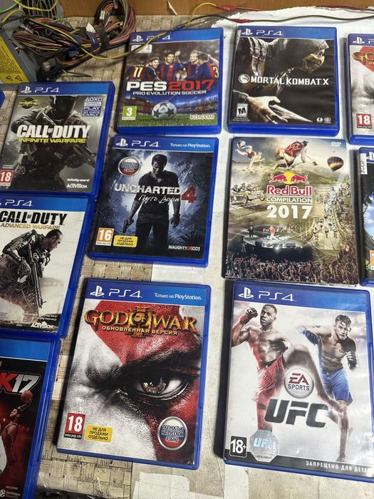 Диски плейстейшин 4