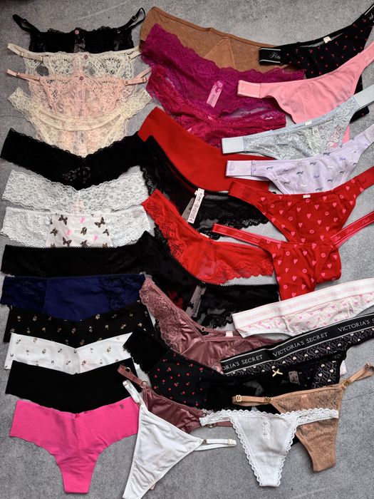 Трусики Victoria’s Secret та Pink стрінги, бразиліани