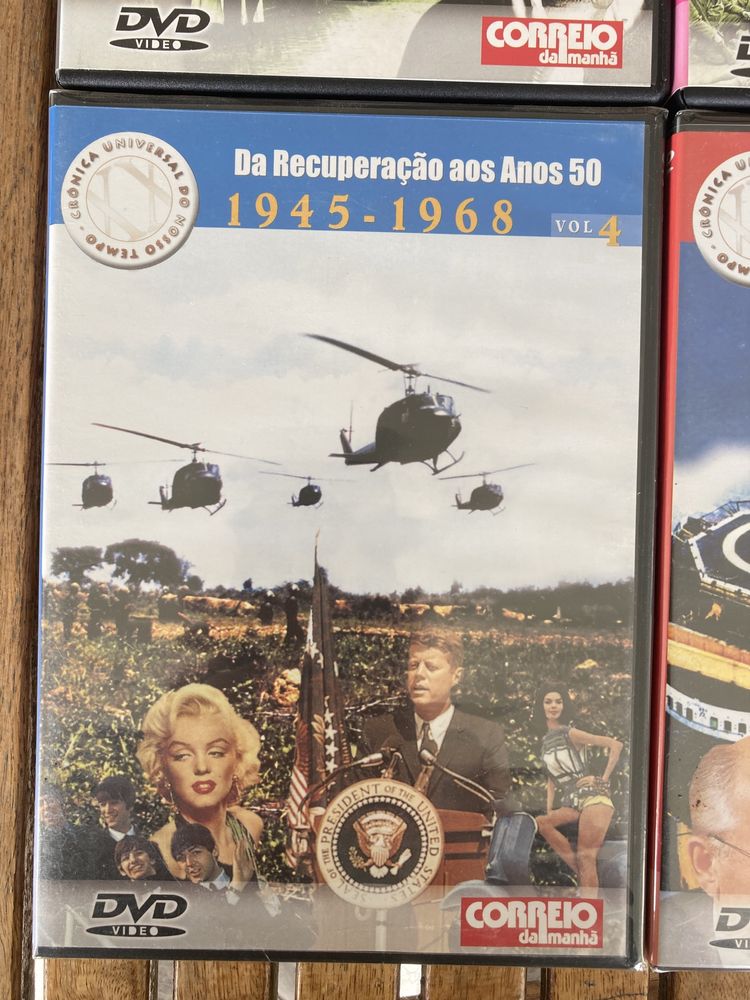 6 DVDs de História mundial