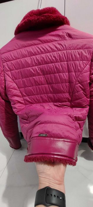 Куртка/шубка 2в1, Guess оригін, двохстороння. Розмір М/С.