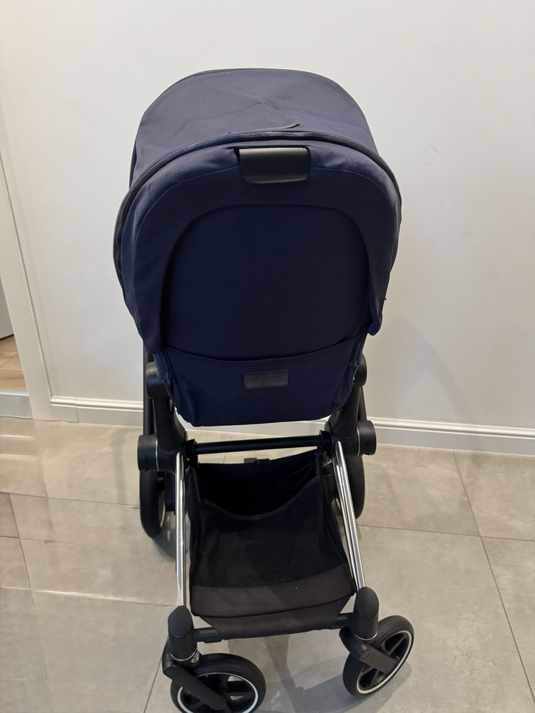 Cybex e-Priam 2.0 2w1 Granat / Chrome Black