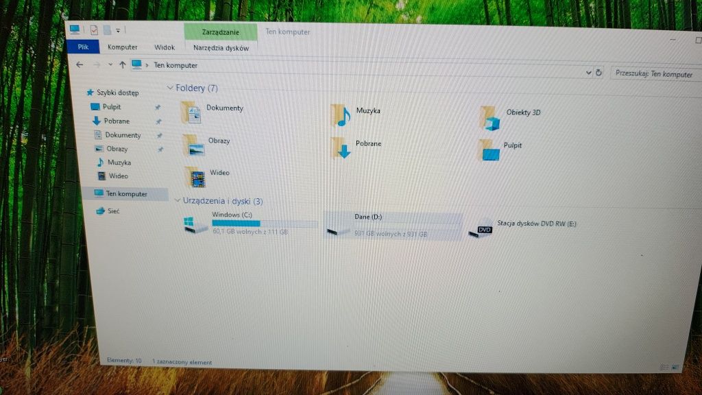 Komputer pc i5-6400 , 8GB RAM, SSD+HDD monitor