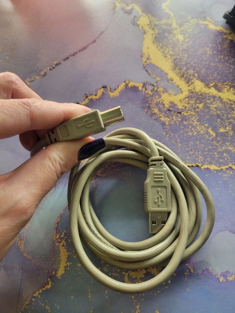 Шнур для принтера powerPlant usb кабель живлення