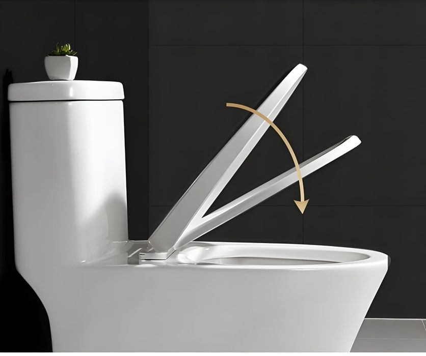 Deska sedesowa sofetiy wolnoopadająca, twarda, z szybkim montażem