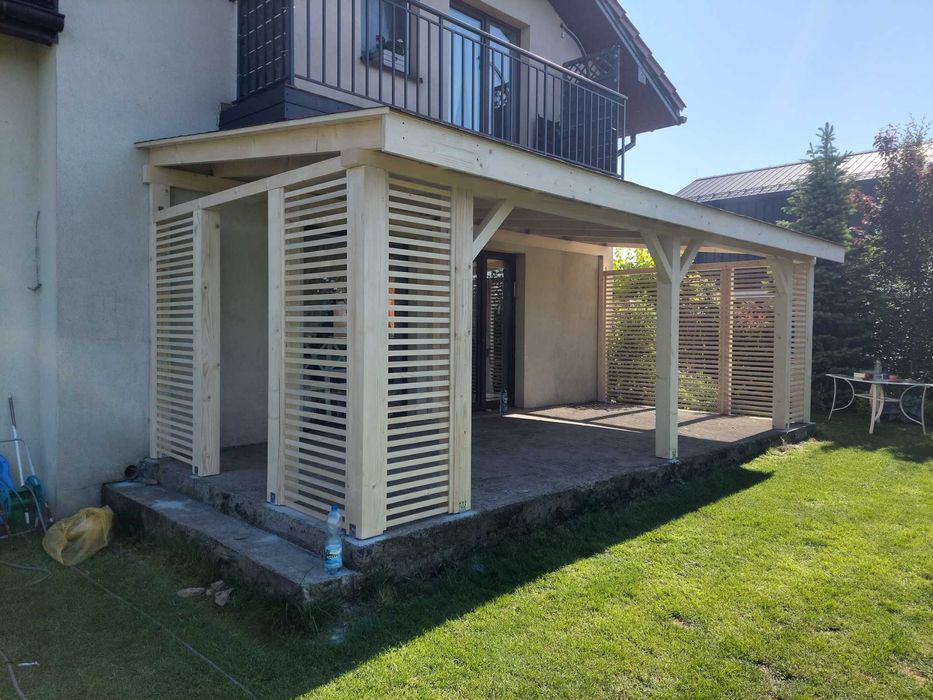 Zadaszenie , Wiata , Taras ,  6x4m Każdy wymiar Producent Montaż