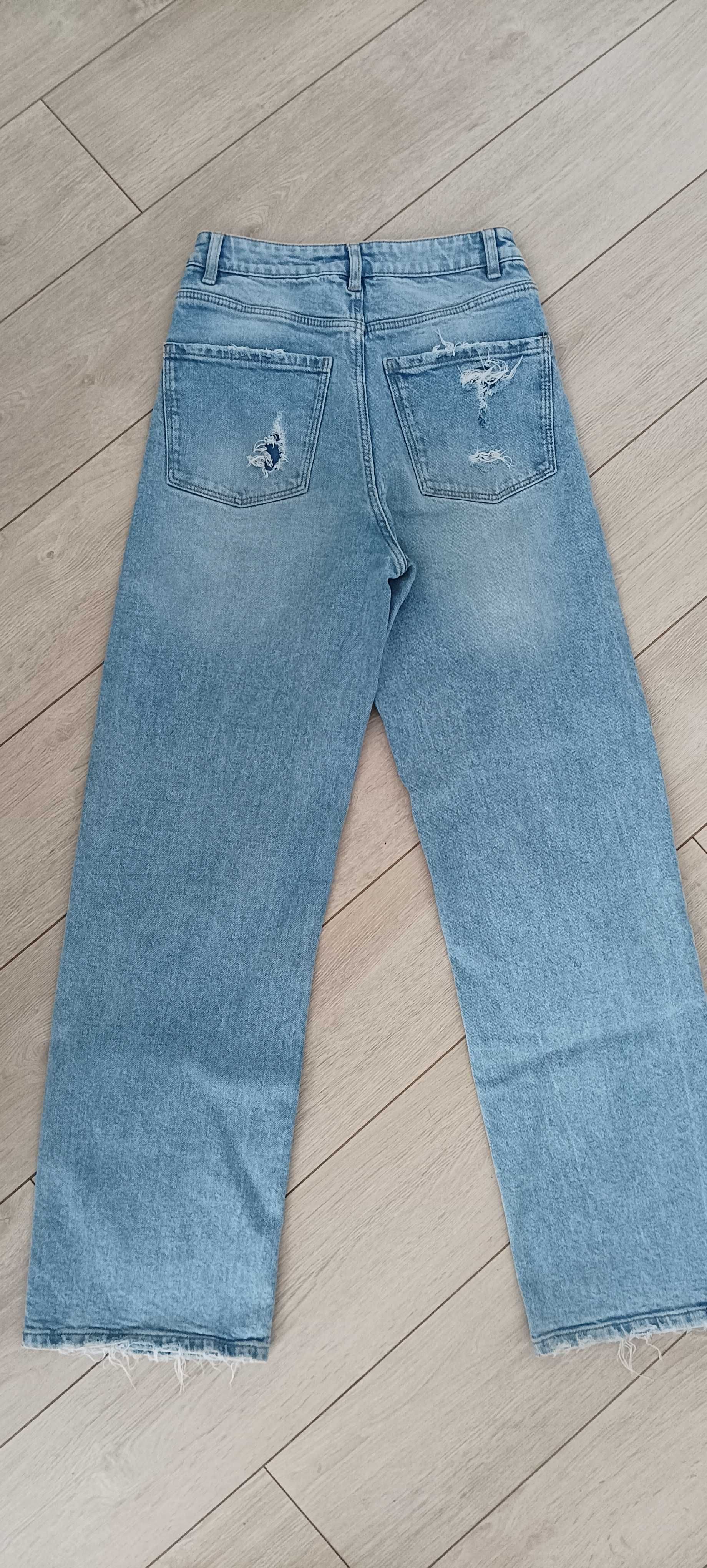 Jeansy CROPP XS 34