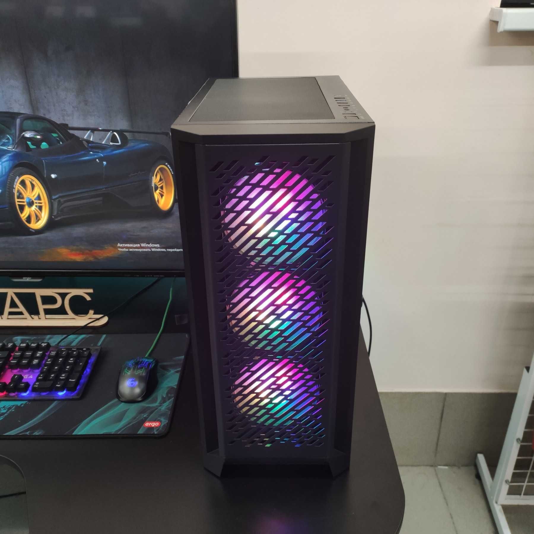Компютер Новый Ryzen 5 5500, 16GB DDR4, ASUS GTX 1660s 6GB, SSD 512GB