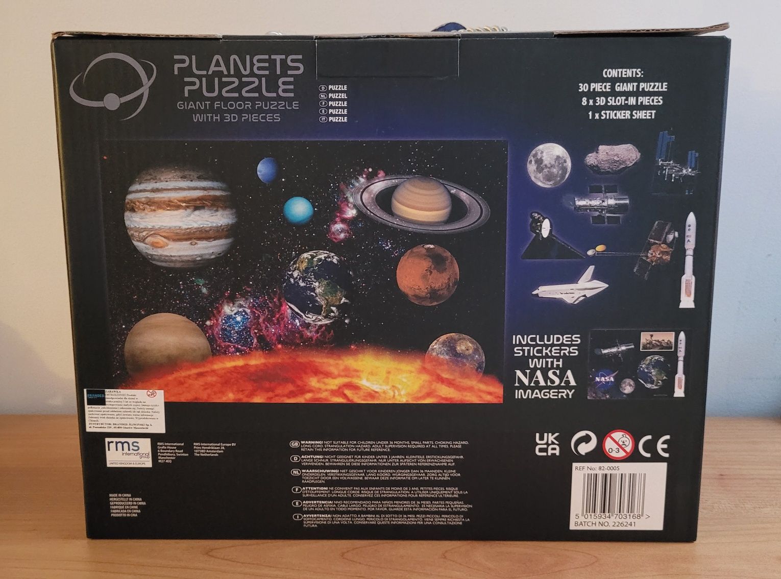 NASA Planets Puzzle - Gigantyczne 3D
