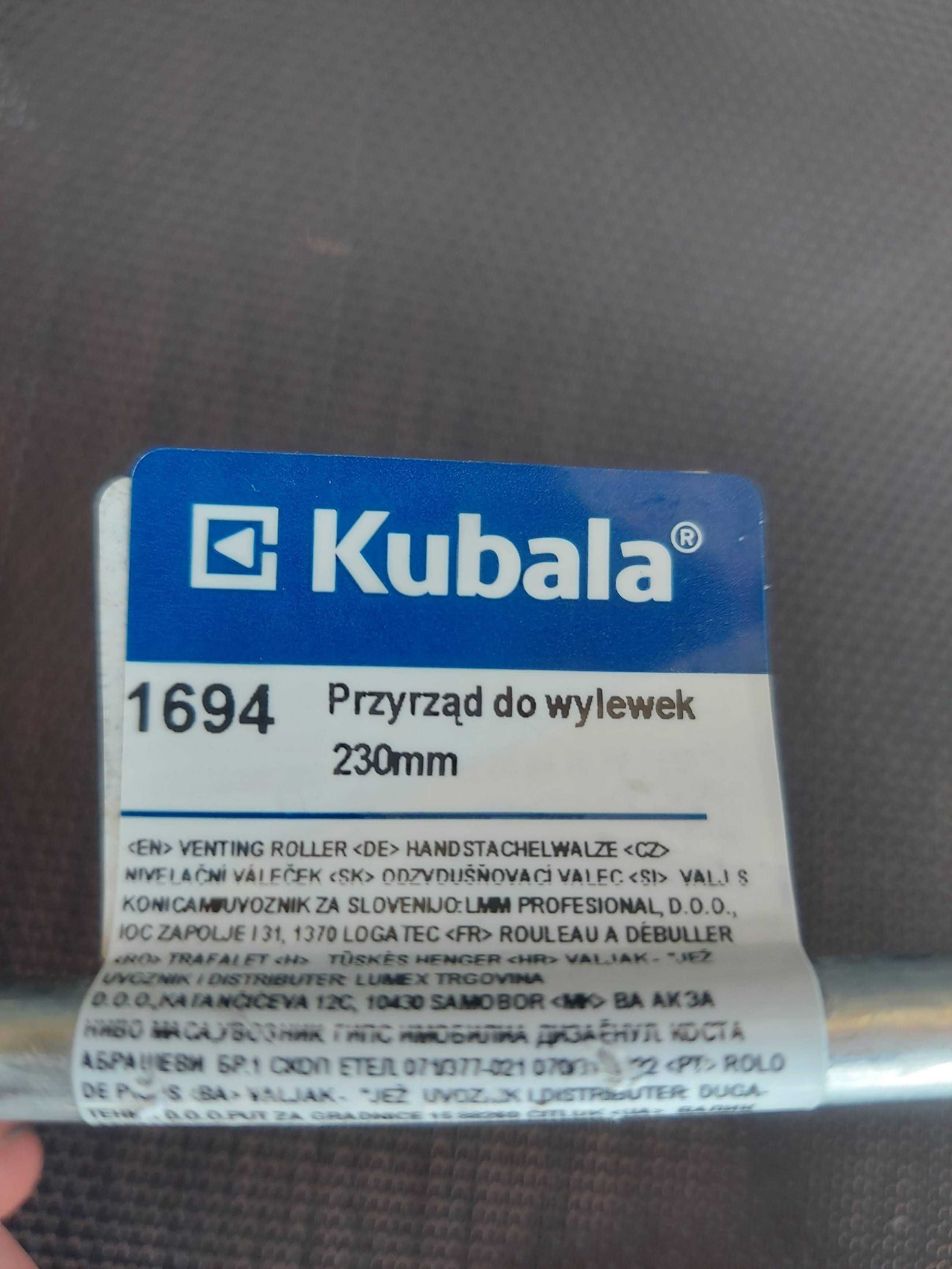 Wałek do odpowietrzania wylewek KUBALA 85X230 mm (1694)