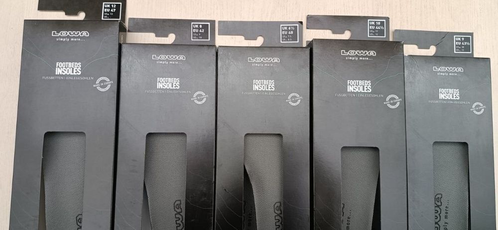 ‼️LOWA ATC Footbeds Insoles Устілки для взуття оригінальні Баварія ‼️