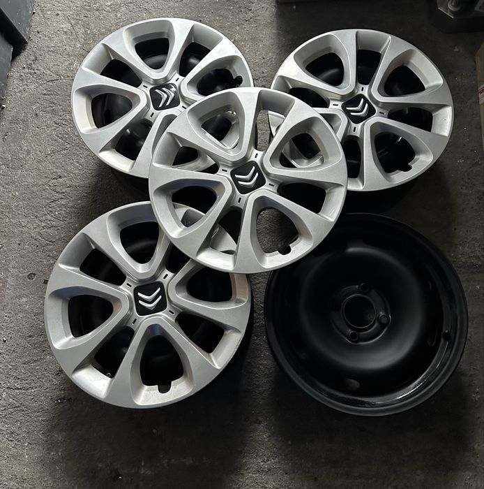 Felgi stalowe 4x108 Citroen , kołpaki , ET20